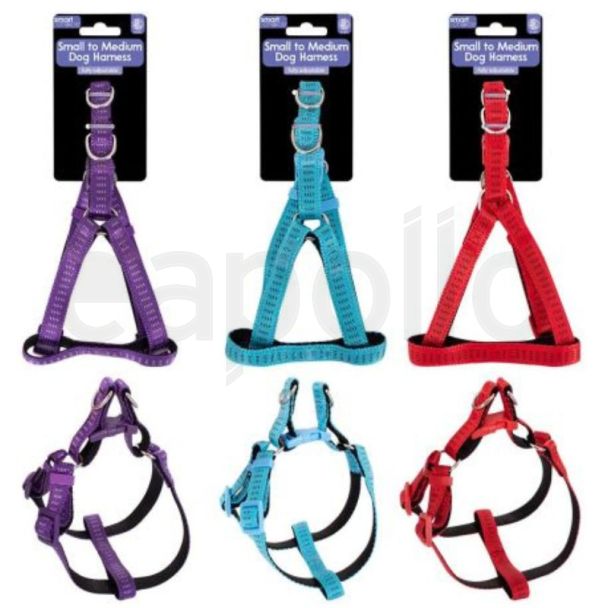Smart Choice Pet Harness S/M (1.5x32-40cm) - Assorted Colours