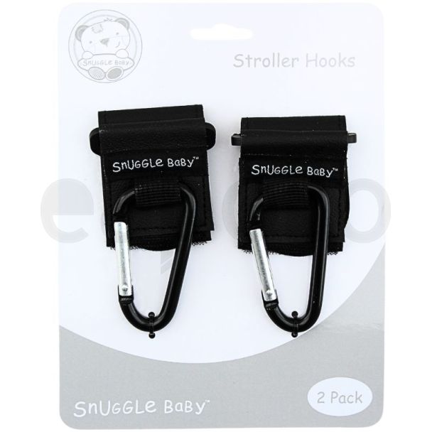 Snuggle Baby Pushchair Carabiner Strap Hooks (2 Pack) 