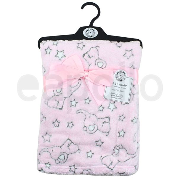 Snuggle Baby Wrap Elephant & Stars Design