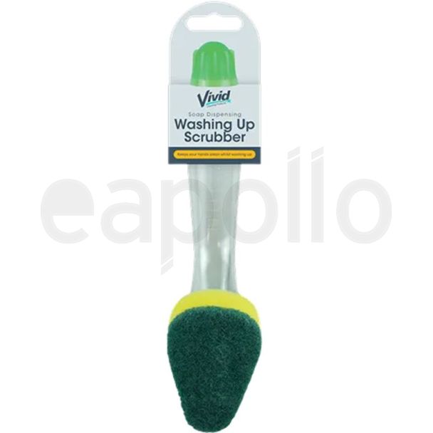 Soap Dispensing Washing Up Scrubber Brush