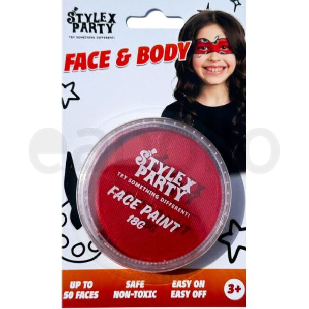 Stylex Party Face & Body Paint - Red