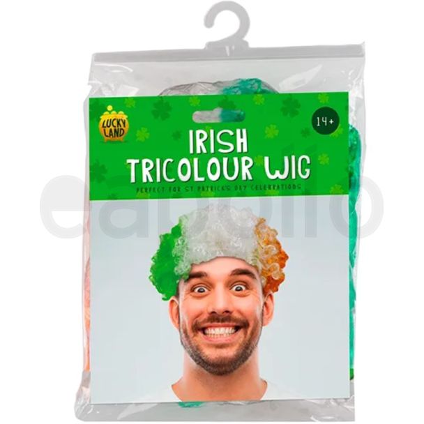 St. Patrick’s Day Irish Tricolour Afro Wig