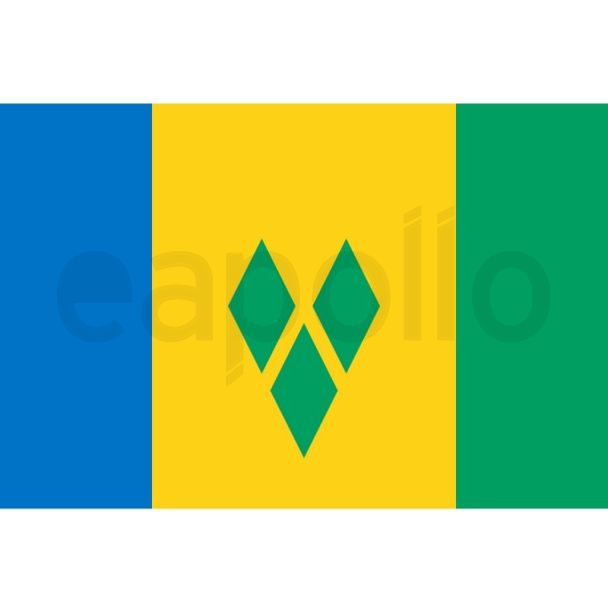St.Vincent & Grenadine - 5ft x 3ft