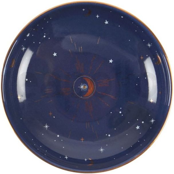 Starry Sky Ceramic Incense Holder