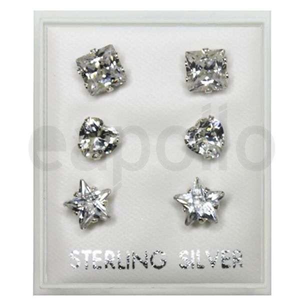 Sterling Silver Studs - Assorted Designs