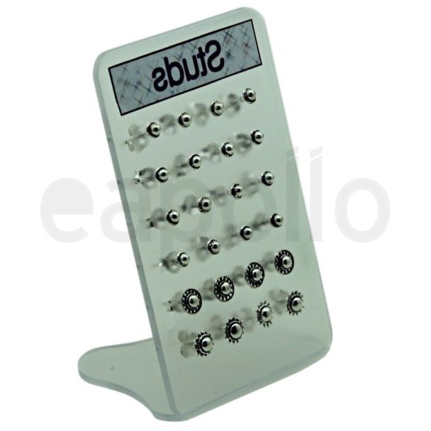 Sterling Silver Ear Studs - Assorted Designs