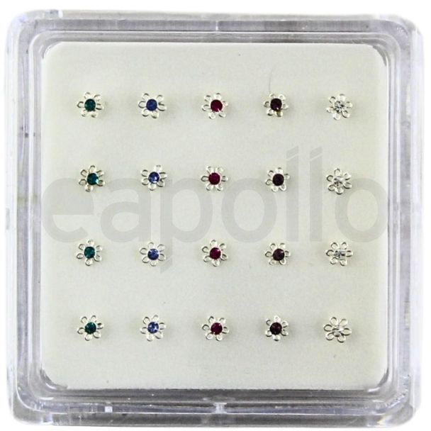Sterling Silver Nose Pins