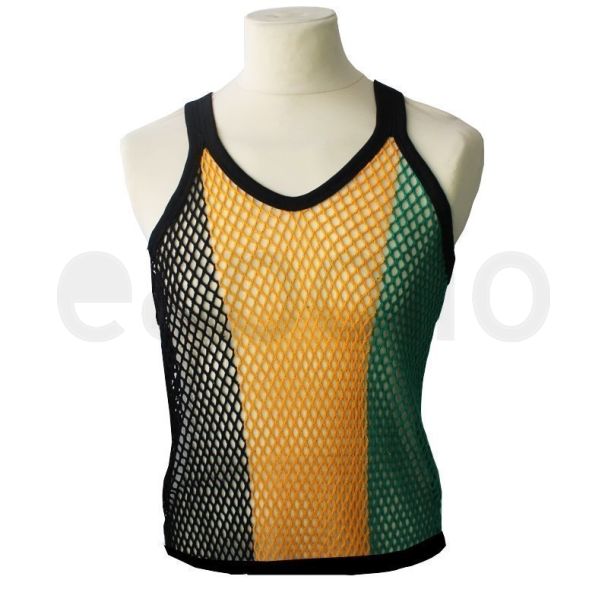 String Vest - Jamaica Colours