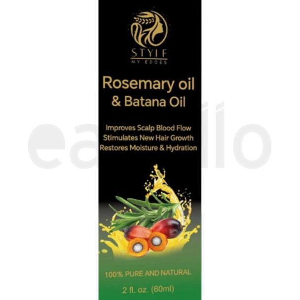 Style My Edges Natural Rosemary & Batana Oil - 60ml