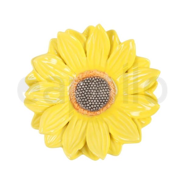 Sunflower Design Trinket Dish