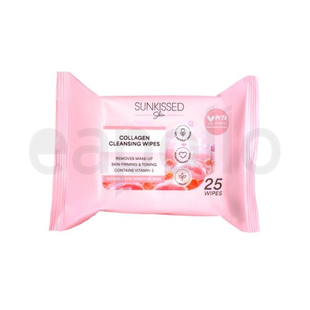 Sunkissed Collagen Cleansing Wipes 