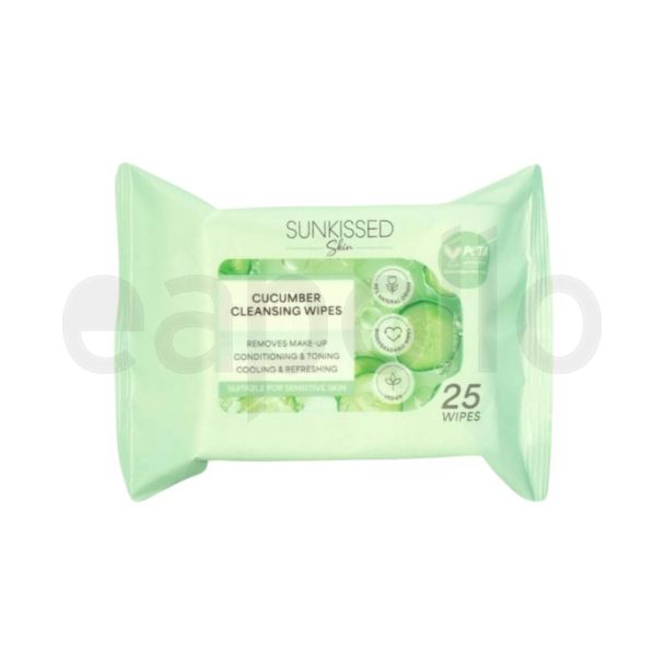 Sunkissed Cucumber Cleansing Wipes 