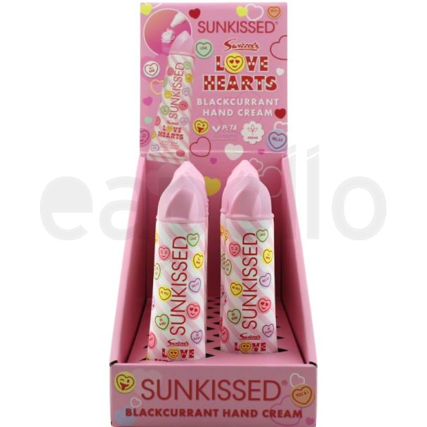 Sunkissed x Love Hearts Sweet Whip Blackcurrant Hand Cream (60ml)