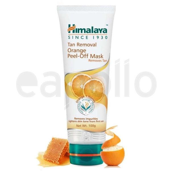 Himalaya Herbals Tan Removal Orange Peel-Off Mask-75ml