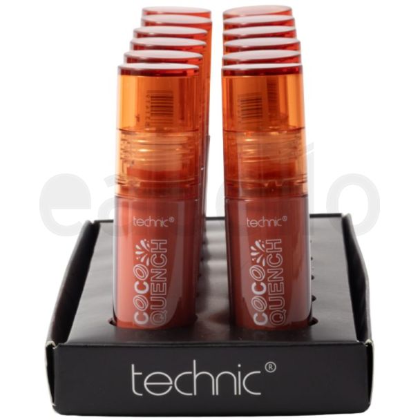 Technic Coco Quench Hydrating Lip Gloss Serum -  Mandarin Mist