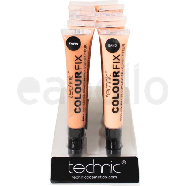 Technic Colour Fix Full Coverage Concealer Tray Assorted Shades