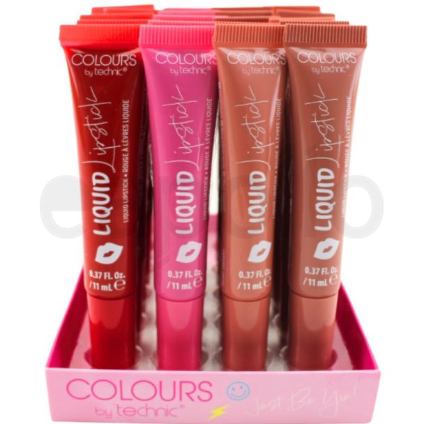 Technic Colours Liquid Lipstick - Assorted 