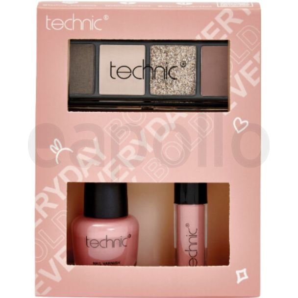 Technic Eyes, Lips & Nails Make-Up Collection Gift Set 