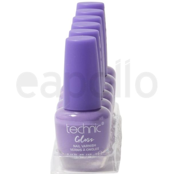 Technic Glass Nail Varnish - Violet Candy
