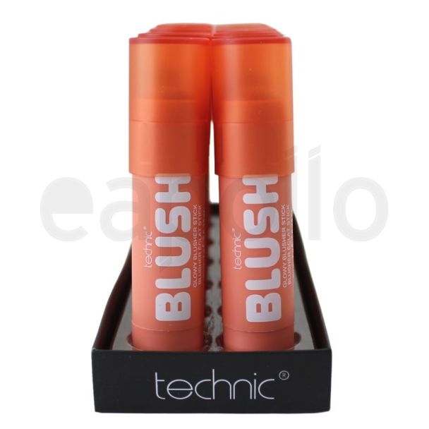Technic Glowy Blusher Stick - Peach Syrup 