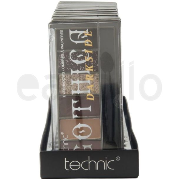 Technic Gothica Mini 6 Eyeshadow Palette - Dark side 