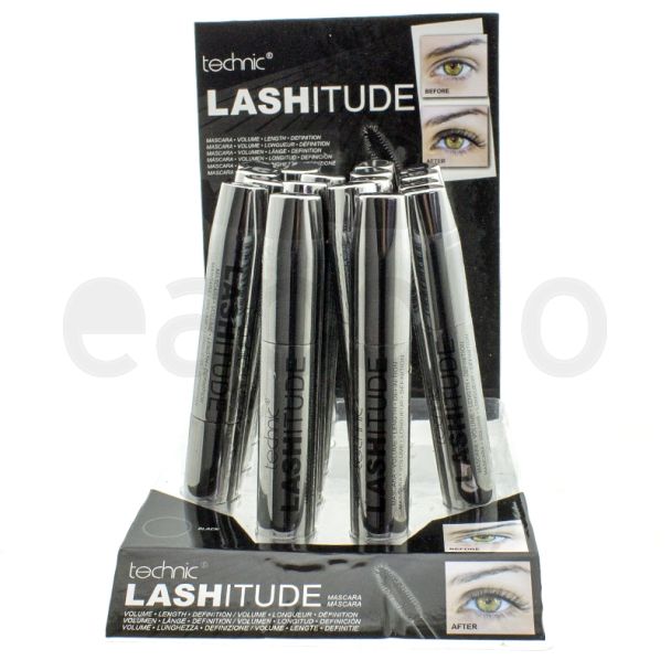 Wholesale Technic Lashitude Volume & Mascara - Black