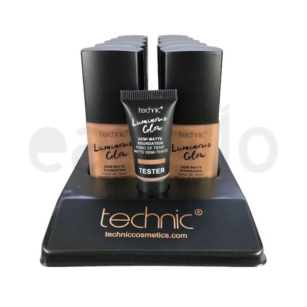 Technic Luminous Glow Demi Matte Foundation - Chestnut