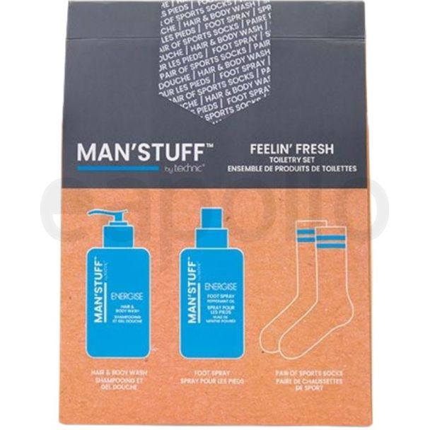 Technic Man's Stuff feelin' Fresh Toiletry Set 
