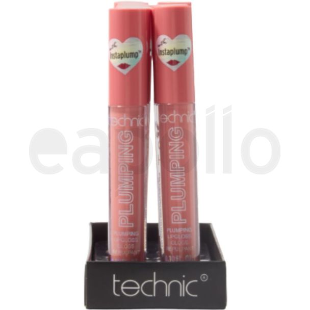 Technic Plumping Lip Gloss - Tickle Me Pink