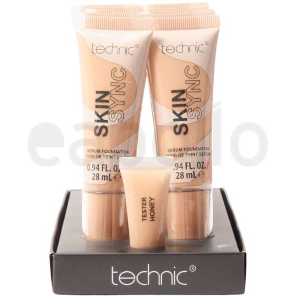 Technic Skin Sync Serum Foundation - Honey