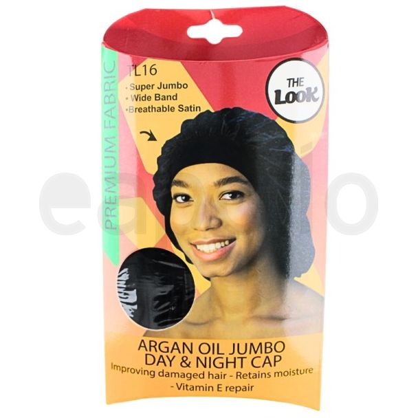 The Look Argan Oil Jumbo Day & Night Cap - Black