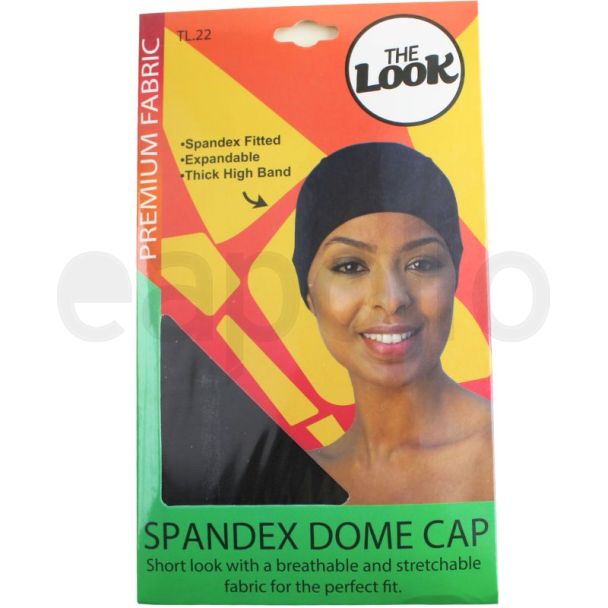 The Look Premium Spandex Fitted Dome Cap