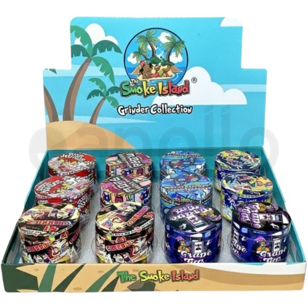 The SMK Island 4-Part Metal Candy Handmuller - Assorted (5x3.8cm)