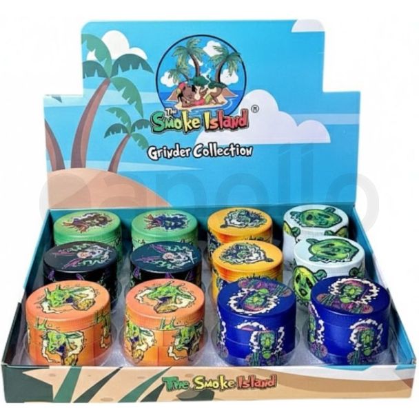 The SMK Island 4-Part Metal Dog Leaf Handmuller - Assorted (5x3.8cm)