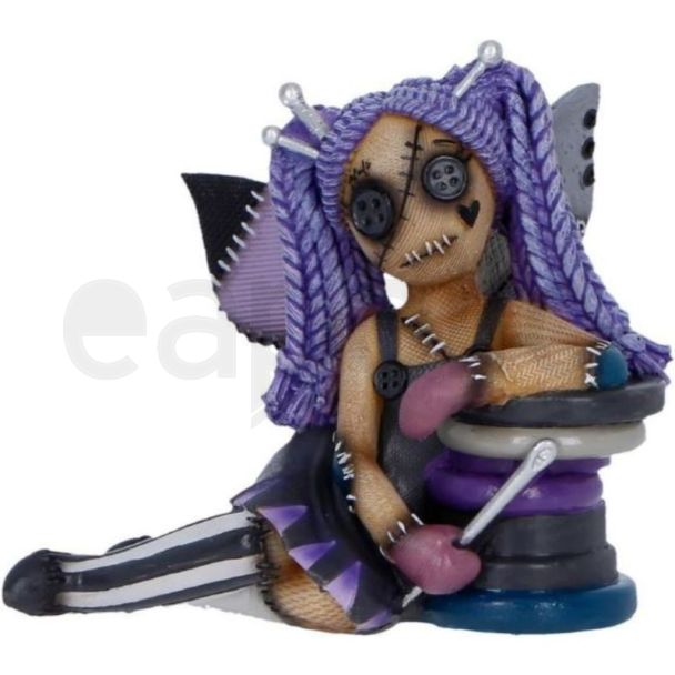 The Stitchlings Violette Hexpin Voodoo Figurine - 9cm