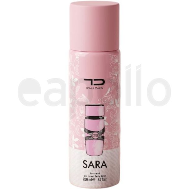 Tom & Darin Ladies Perfumed Body Spray 200ml - Sara (Exp - 12/29) 