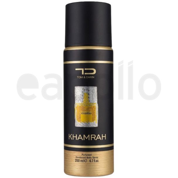 Tom & Darin Men's Perfumed Body Spray 200ml - Khamrah 