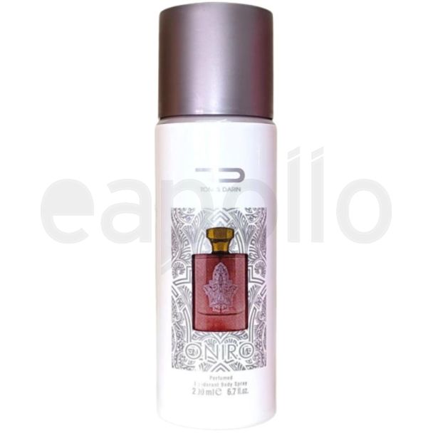 Tom & Darin Men's Perfumed Body Spray 200ml - Oniro