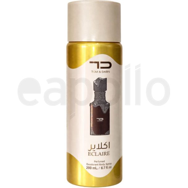 Tom & Darin Unisex Perfumed Body Spray 200ml - Eclaire