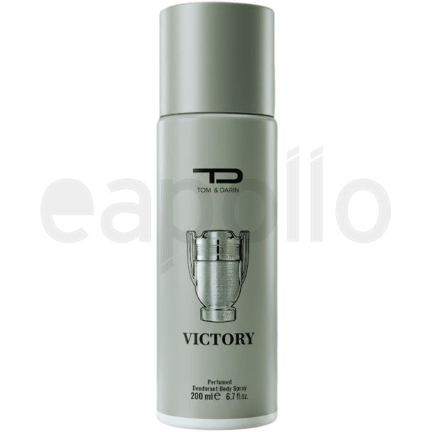 Tom & Darin Men's Perfumed Body Spray 200ml - Victory 