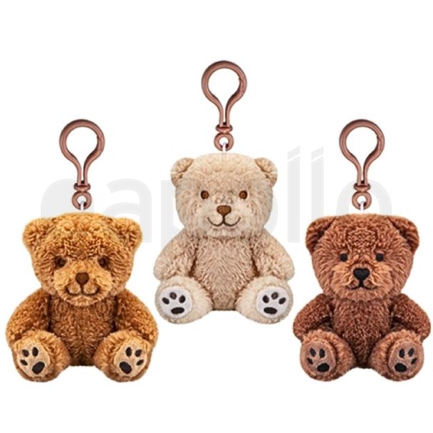 Traditional Mini Bears With Embroidered Paws - Assorted