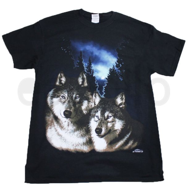 Twin Wolves T-Shirt
