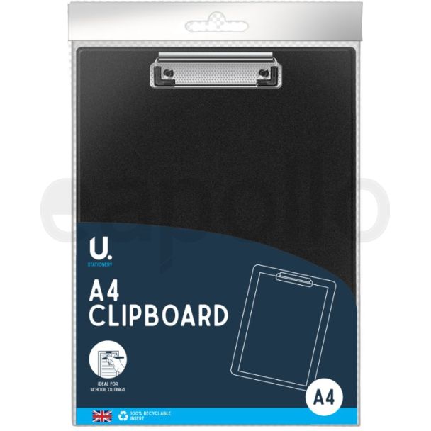 U. A4 Clipboard (370 x 250mm)