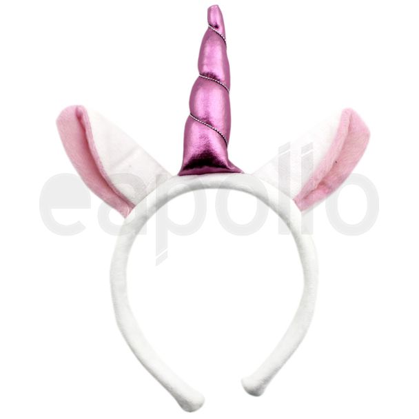 Unicorn Design Headband - Pink