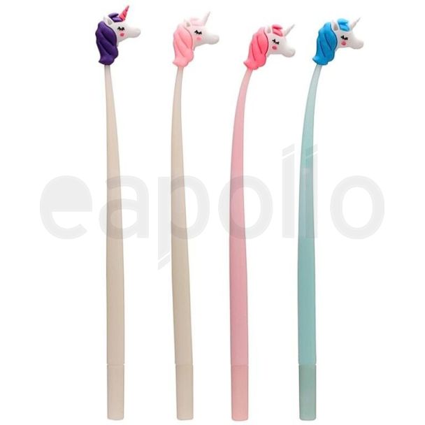 Unicorn Magic Fine Tip Pen with Topper - 23cm - Asst. Colours
