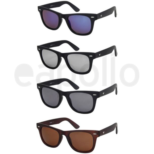 Unisex Reflective Mirror Lens Sunglasses - Assorted