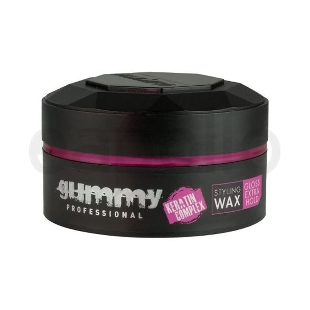 wholesale Gummy Keratin Complex Styling Wax- Gloss Extra Hold- 150ml