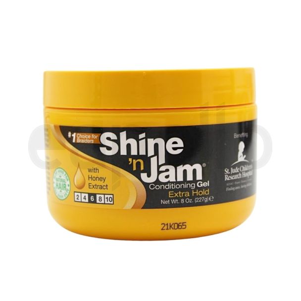 wholesale Shine 'n Jam Conditioning Gel- Extra Hold (227g)