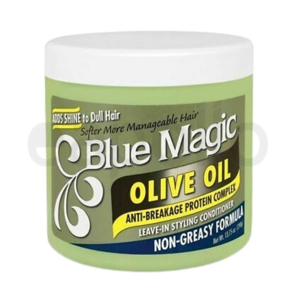 Wholesale Blue Magic Olive Oil Leave In Styling Conditioner - 390g
