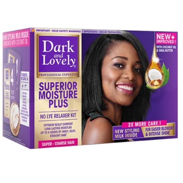 Wholesale Dark & Lovely Superior Moisture Plus No Lye Relaxer Kit 